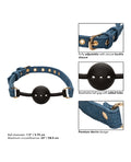 Ride 'Em Ride 'Em Premium Denim Collection Ball Gag - Image 4