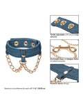 Ride 'Em Ride 'Em Premium Denim Collection Ankle Cuffs - Image 4