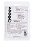 CalExotics Anal Toys Calexotics Silicone Booty Beads - Black - Image 2