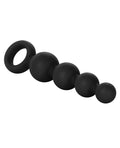 CalExotics Anal Toys Calexotics Silicone Booty Beads - Black - Image 4