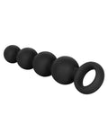 CalExotics Anal Toys Calexotics Silicone Booty Beads - Black - Image 5