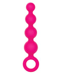 Pleasure Beads Calexotics Silicone Booty Beads - Pink - Image 3