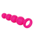 Pleasure Beads Calexotics Silicone Booty Beads - Pink - Image 5