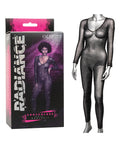 Radiance Radiance Crotchless Full Body Suit Black O/S