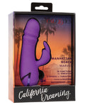 California Dreaming California Dreaming Manhattan Beach Marvel Dual Stimulation Vibe - Purple - Image 2