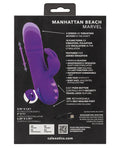 California Dreaming California Dreaming Manhattan Beach Marvel Dual Stimulation Vibe - Purple - Image 3