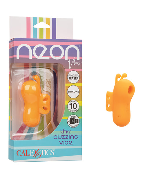 California Exotic Novelties Neon Vibes The Buzzing Vibe - Orange