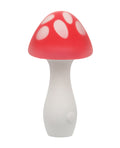 Naughty Bits Naughty Bits Muff Shroom Playful Massager - Red/White - Image 2