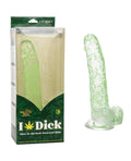 Naughty Bits Naughty Bits I Leaf Dick Glow In The Dark Weed Leaf Dildo