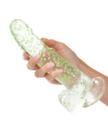 Naughty Bits Naughty Bits I Leaf Dick Glow In The Dark Weed Leaf Dildo - Image 4