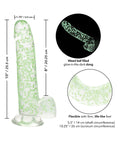 Naughty Bits Naughty Bits I Leaf Dick Glow In The Dark Weed Leaf Dildo - Image 5