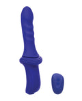 Overdrive Overdrive Ridged Shaft Remote Control Sex Machine - Blue - Image 2