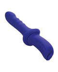 Overdrive Overdrive Ridged Shaft Remote Control Sex Machine - Blue - Image 3