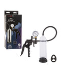 Peak Peak Magnified Gauged Penis Pump System w/Cock & Ball Ring - Black - Image 3
