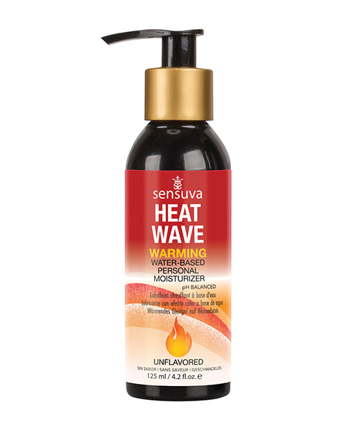 Not Regular Toys Sensuva Warming Water-Based Personal Moisturizer - Heat Wave 4 oz