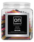 On On for Her Arousal Gel Single Use Packet Tub - Asst. Flavor