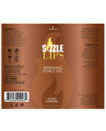 Sensuva Sizzle Lips Warming Gel - 4.2 oz Salted Caramel - Image 2