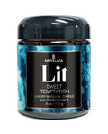 Sensuva Sensuva Lit Sweet Temptation Luxury Massage Candle - 4 oz Vanilla, Sugar & Sweet Pea - Image 3