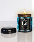 Sensuva Sensuva Lit Sweet Temptation Luxury Massage Candle - 4 oz Vanilla, Sugar & Sweet Pea - Image 2