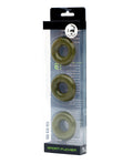 Sport Fucker Sport Fucker Chubby Cockring Pack of 3 - Army Green