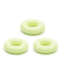 Sport Fucker Sport Fucker Chubby Cockring Pack of 3 - Glow - Image 4