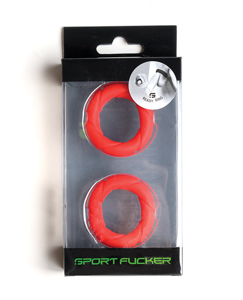 Sport Fucker Sport Fucker Ready Rings - Red