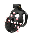 Sport Fucker Sport Fucker Cellmate FlexiSpike Chastity Cage - Size 1 Black/Pink - Image 3