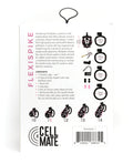 Sport Fucker Sport Fucker Cellmate FlexiSpike Chastity Cage - Size 1 Black/Pink - Image 5