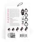 Sport Fucker Sport Fucker Cellmate FlexiSpike Chastity Cage - Size 4 Black/Pink - Image 4