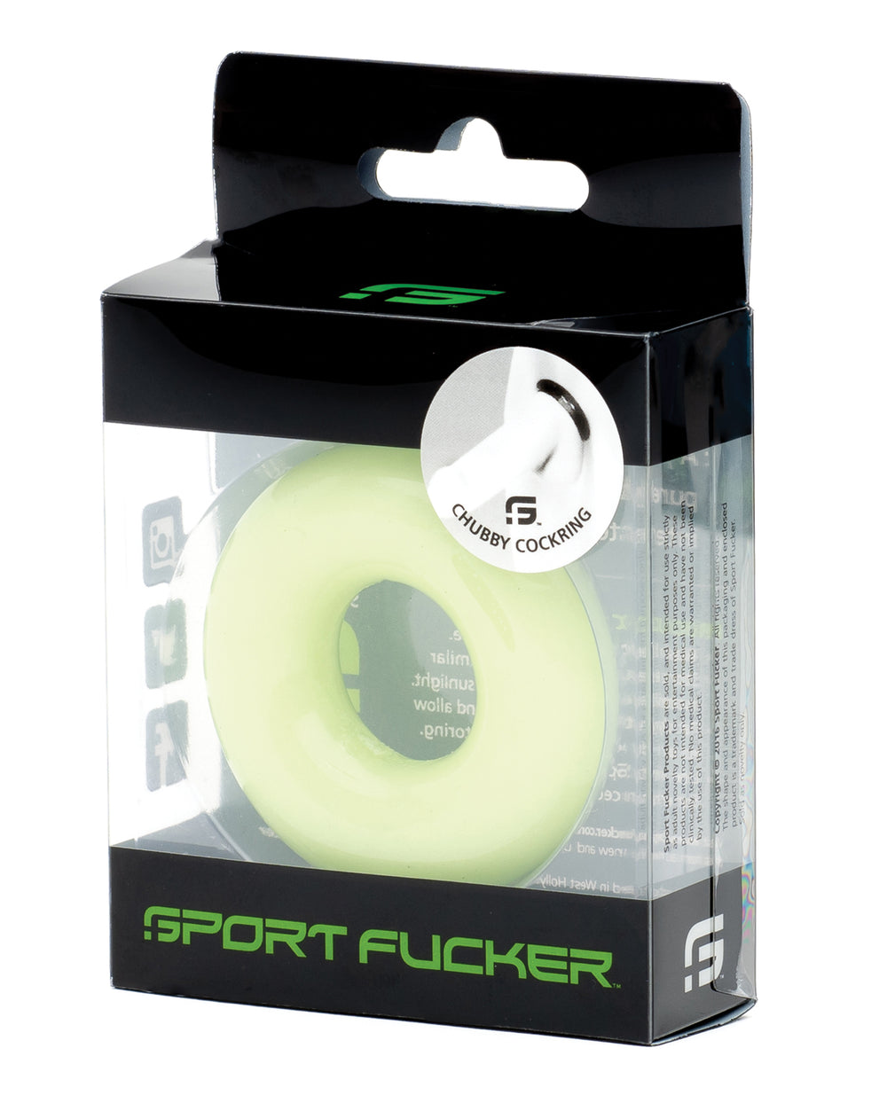 Sport Fucker Sport Fucker Chubby Cockring - Glow