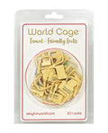 World Cage World Cage Travel Friendly Locks - 20 Pack Plastic Locks