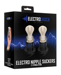 Electroshock Shots Electroshock Nipple Suckers - Clear