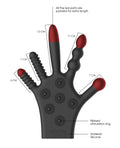 Fist It Shots Fistit Silicone Stimulation Glove - Black - Image 5