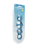Not Regular Toys Shots Levelz Set of 4 Silicone Cock & Ball Rings - Teal