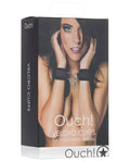 Ouch Shots Ouch Velcro Hand/Ankle Cuffs - Black
