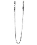 Ouch Shots Ouch Adjustable Nipple Clamps w/Chain - Metal - Image 2