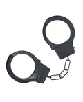 Ouch Shots Ouch! Classic Metal Handcuffs - Black