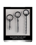 Ouch Shots Ouch Urethral Sounding Plug Set - Black