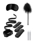 Ouch Shots Ouch Bed Bindings Restraint Kit - Black - Image 3