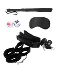 Ouch Shots Ouch Bondage Belt Restraint System - Black - Image 3