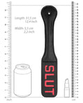Ouch Shots Ouch Slut Paddle - Black - Image 5