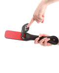 Ouch Shots Ouch Love Paddle - Black - Image 2