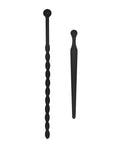 Ouch Shots Ouch Urethral Sounding Beginner's Silicone Plug Set - Black - Image 3