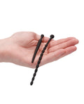 Ouch Shots Ouch Urethral Sounding Beginner's Silicone Plug Set - Black - Image 4