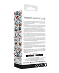Ouch Shots Ouch Old School Tattoo Style Printed Hand Cuffs- Black - Image 2