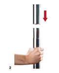 Ouch Shots Ouch Dance Pole - Silver - Image 4