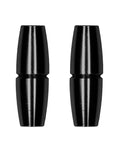 Ouch Shots Ouch Sensual Cylinder Magnetic Nipple Clamps - Black - Image 2
