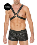 Ouch Shots Ouch Men's Large Buckle Harness - Black - Image 4