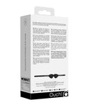 Ouch Shots Ouch Diamond Studded Eye Mask - Black - Image 2