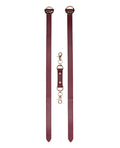 Ouch Shots Ouch Halo Thigh Cuffs - Burgundy - Image 4